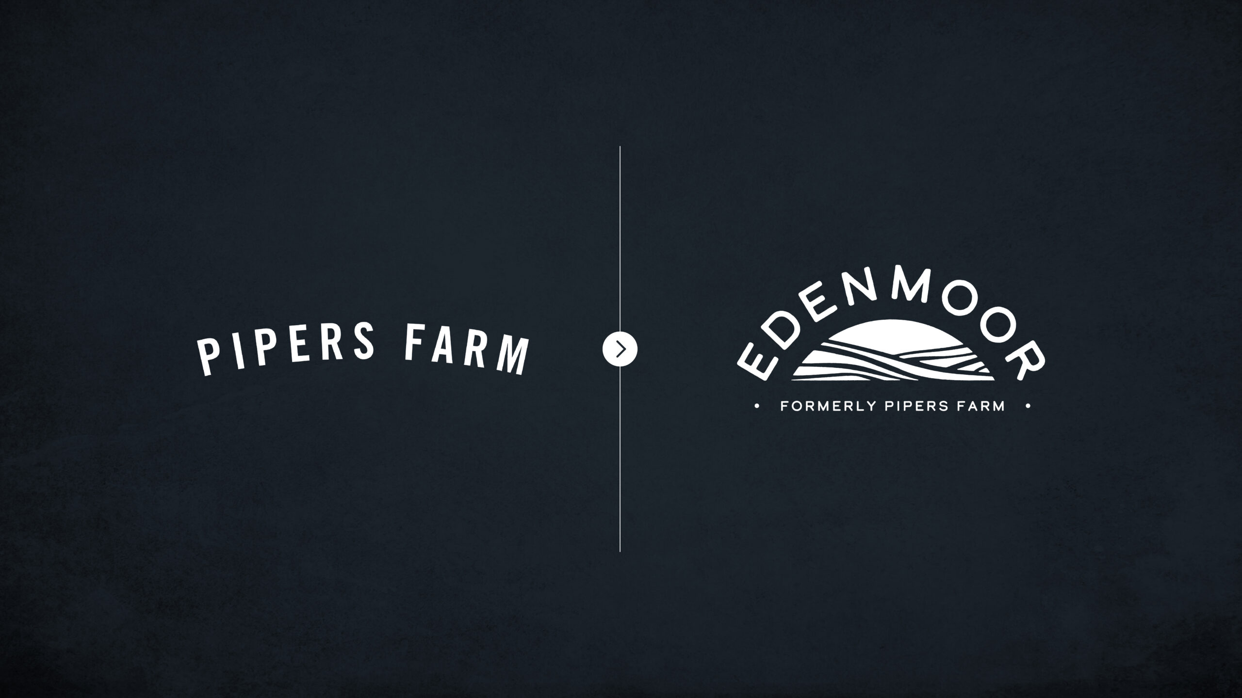 New logo - from Pipers Farm to Edenmoor